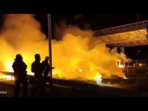 "DERBY DOLNEGO ŚLĄSKA" - Pod stadionem zebrały się Ekipy Śląska i Zagłębia 30.04.2021