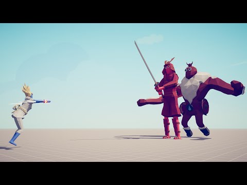 SAMURAI & ICE GIANT vs EVERY UNIT - Totally Accurate Battle Simulator TABS