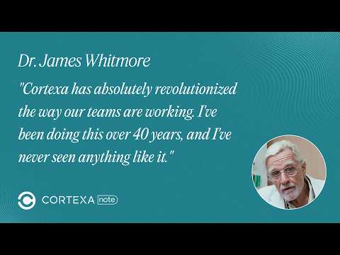 Cortexa AI for Vets | How Dr. Whitmore together with Cortexa reconnects with the patient service