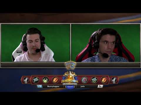 Bunnyhoppor vs Jarla - Division A - Hearthstone Grandmasters Europe 2020 Season 2 - Week 4 | Part 2