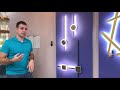 настенный светодиодный светильник odeon light hightech stilo 4256/18wl