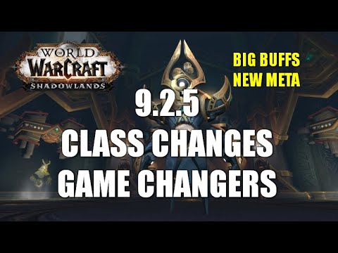 9.2.5 Class Changes (WOAH BIG BUFFS GAME CHANGERS)