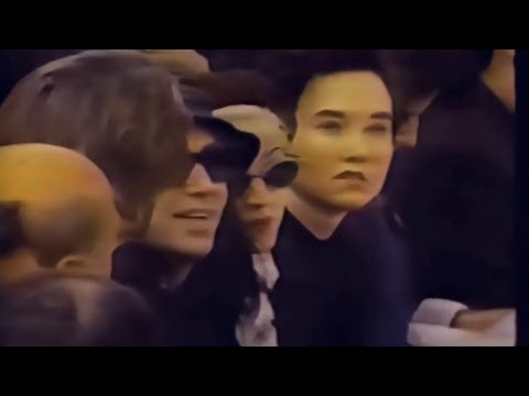 Madonna and Steven Meisel at Calvin Klein fashion show in 1991