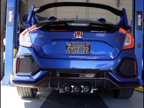 2019 CIVIC TYPE R FINALLY INSTALLING MY EXHAUST ( INVIDIA Q300)