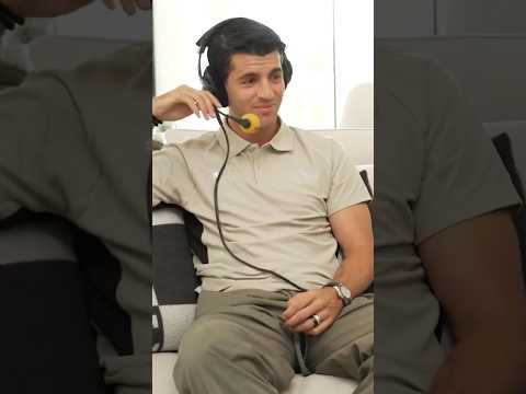 Álvaro Morata no se sorprende con la llegada de Rodri al Barça #shorts