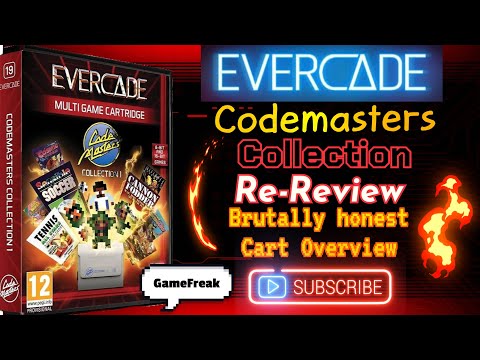 Evercade: Codemasters collection Re Review #gaming #videogames #review