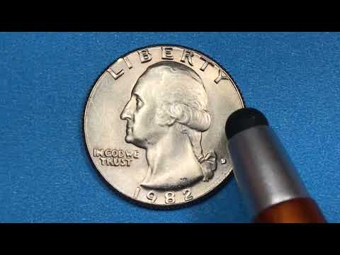 Chaotic 1982 US Quarters - DC Minutes United States Coins