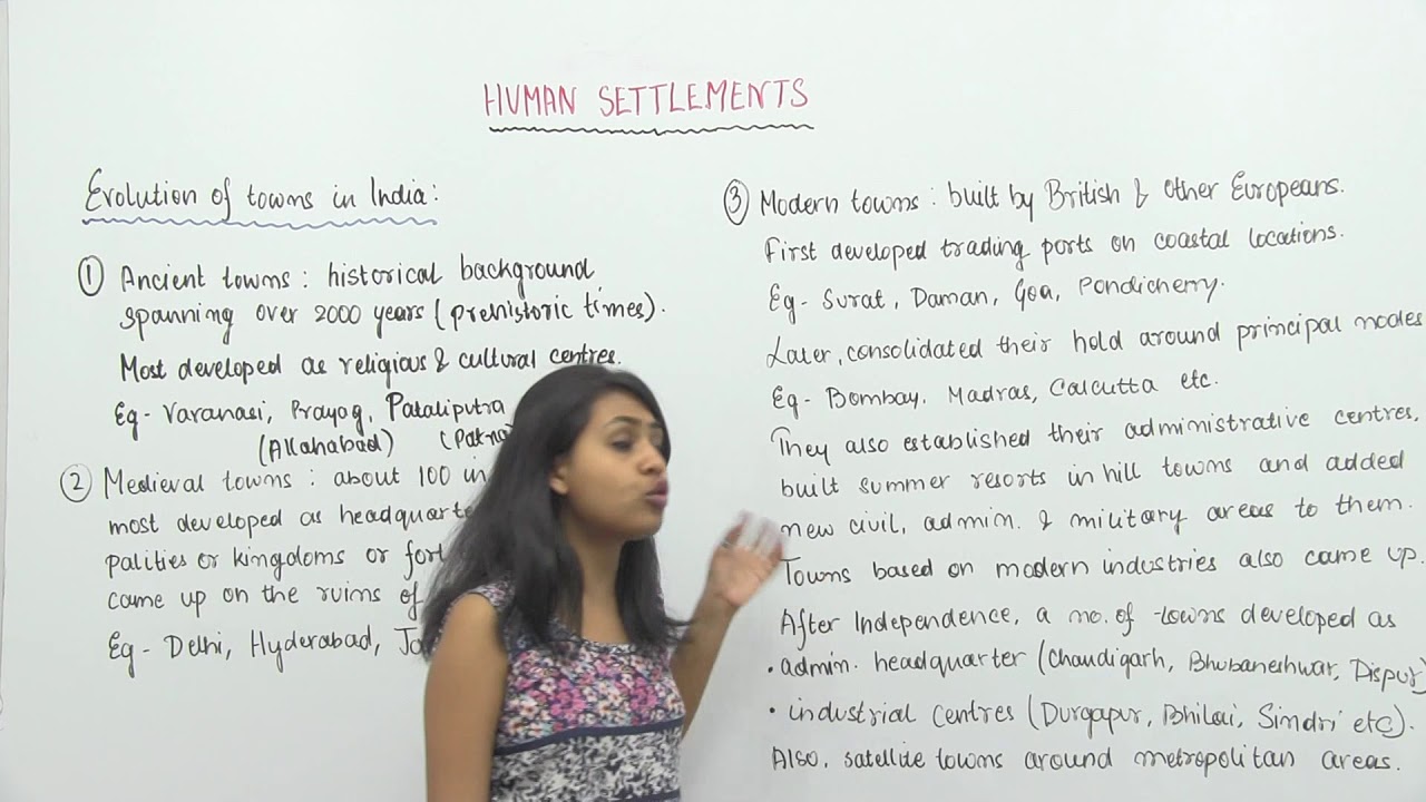 #4 - Evolution of Towns in India - Human Settlements - Sutapa Baksi