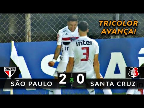 TRICOLOR NAS OITAVAS | São Paulo 2 x 0 Santa Cruz - Melhores Momentos (HD) - Copa São Paulo 2020