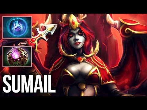 SumaiL Queen of Pain Octarine Core Ranked Gameplay Dota 2