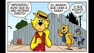 Manda Chuva em Ás portas da Glória | Quadrinhos Hanna Barbera
