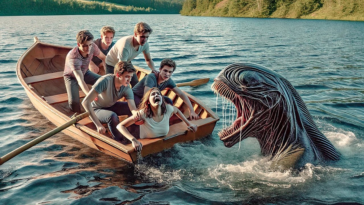 Young People Get Trapped With Bizarre Creature In A Lake That Makes Them Sacrifice One By One For It
