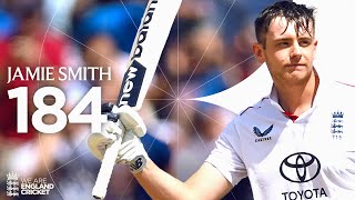 2️⃣1️⃣ Fours & 4️⃣ Sixes! | Jamie Smith Hits Unbeaten Century | England v India