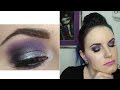 Dramatic Purple Eyeshadow Tutorial For Hooded Eyes Using Cruelty Free Makeup