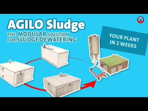 AGILO Sludge - Veolia modular sludge dewatering