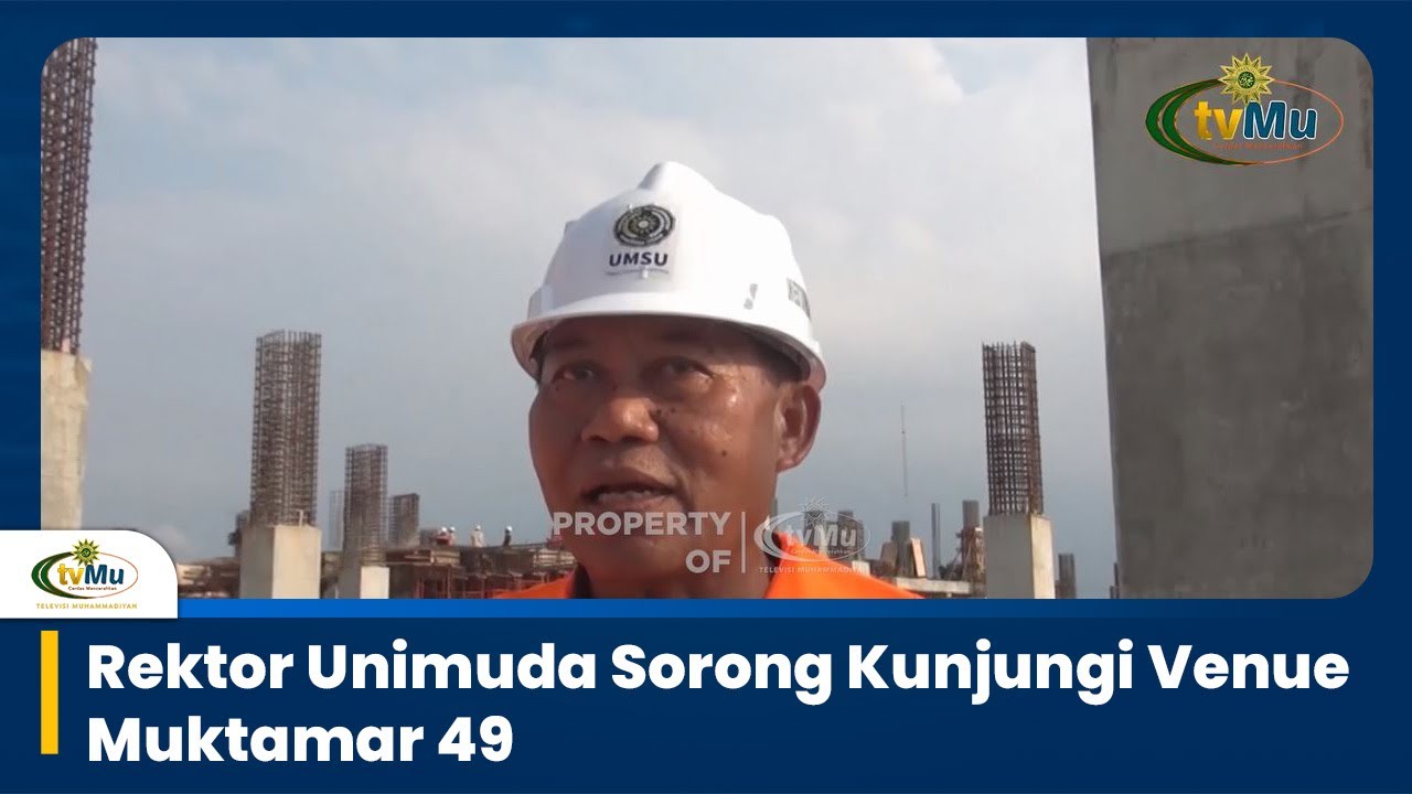 Kunjungi Pembangunan Venue Muktamar ke-49, Rektor Unimuda Tanam Pohon Durian
