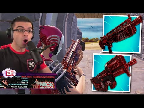 Nick Eh 30 Reacts To The Most BROKEN Weapons EVER Added To Fortnite! (They Go Through Walls...)