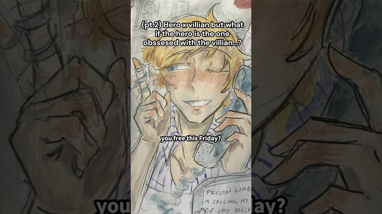 What if the hero was in love with the villain...? #artshorts #animatic #wordgirl