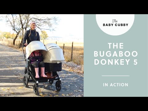 Bugaboo Donkey 5 DUO Grey Melange Grey frame Коляска для погодок Трансформер