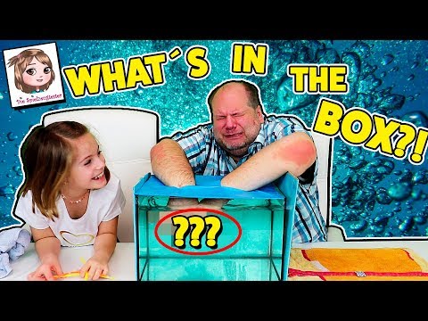 WHAT’S IN THE BOX? UNDER WATER 💦 Unter Wasser Edition 💦 Was schwimmt EKLIGES im AQUARIUM?