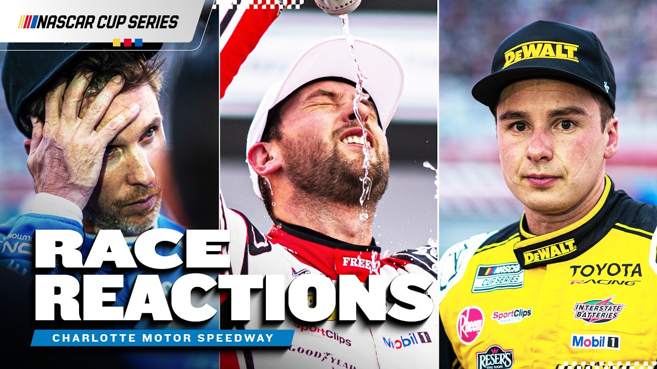 Post-Race Reactions After Charlotte Motor Speedway