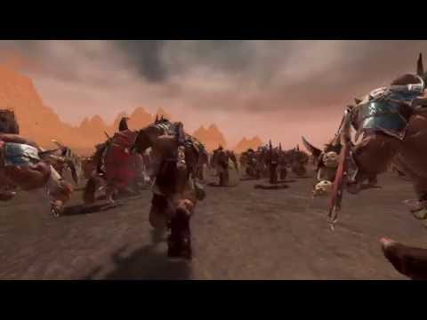 300 Minotaurs vs. 7000 Men at Arms - Total War: Warhammer