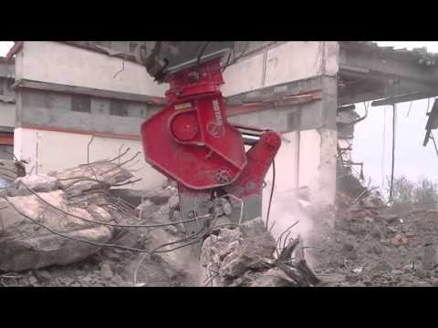 "Get the red crush." series - The Rotar Demolition Pulverizer