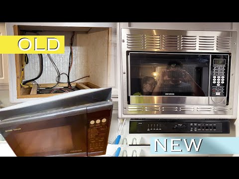 RV Microwave Convection Oven Replacement and Upgrade