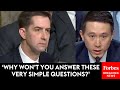 UNRELENTING: Tom Cotton Unflinchingly Grills TikTok's CEO At Senate Hearing On Child Online Safety