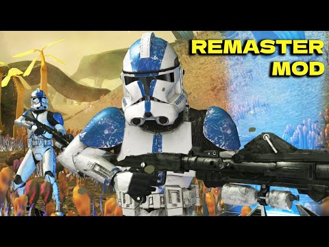 Star Wars: Battlefront 2 (2005, Remaster Mod) - Clone Troopers vs CIS Battle Droids!