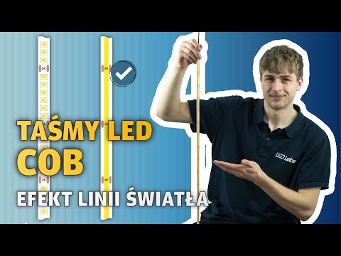 TAŚMY LED COB 🌟 efekt jednolitej linii światła bez widocznych kropek