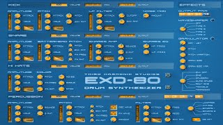 Video thumbnail for Free VST Instrument - EXD-80 (Drum Synth) by FreeVstOasis