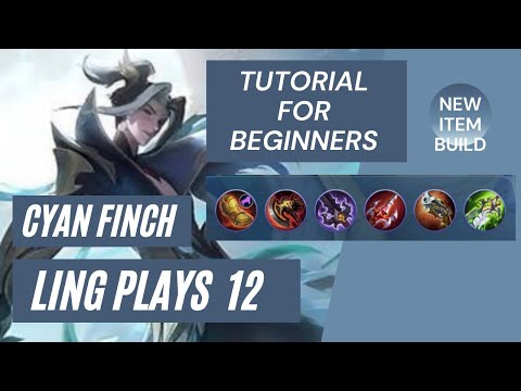LING TUTORIAL FOR BEGINNERS, EARLY ROTATION AND ITEM BUILD (LING PLAYS 12)