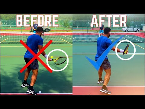 How to Make Wrist Lag on Forehand | 4.0 NTRP Lesson
