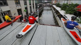 Kayak Obstacle Course in Denmark - Red Bull Kayak Maniacs 2012