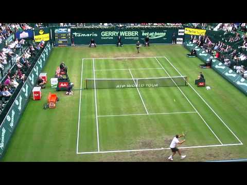Roger Federer vs Youzhny - Gerry Weber Open 2012 semi final