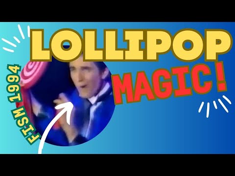 [Master magician]"Lollipop" act by FISM 1994 Grand Prix: Franklin🎩大師魔術系列：FISM 94富蘭克林的棒棒糖