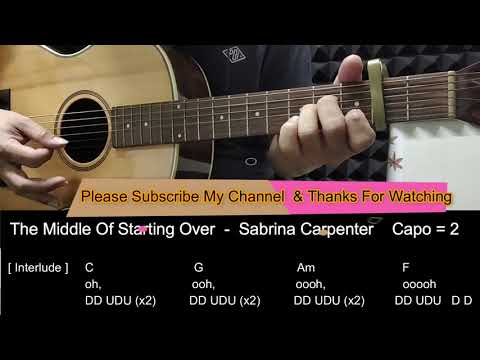 The Middle Of Starting Over - Sabrina Carpenter