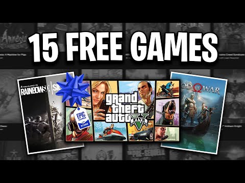 How To Claim 15 Free Games From The Epic Games Store!