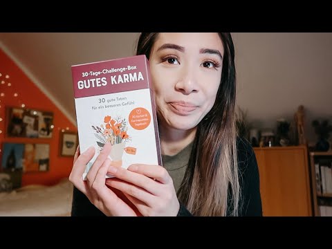 30 Tage KARMA CHALLENGE: Werde ich ein BESSERER MENSCH? Freundlichkeit kultivieren