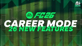 BIG Career Mode upgrades for EA FC 26 – 26 NEW features you might've missed