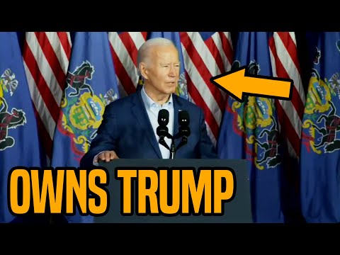 Biden crushes Trump in BRUTAL speech