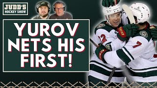 Danila Yurov's first goal PROPELS Minnesota Wild to win over New York Rangers!