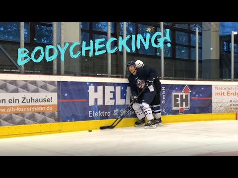 Eishockey Bodychecking Tutorial