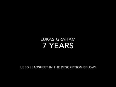 Lukas Graham - 7 Years // Piano PLAYBACK for singers // D Minor