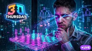 מחשב כל מהלך בשידור חי 💻 בואו לשחק איתי Titled Thursday