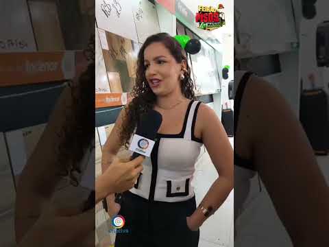 Locutor e influencer divulga o Feirão de Pisos da Matecol em São Miguel das Matas