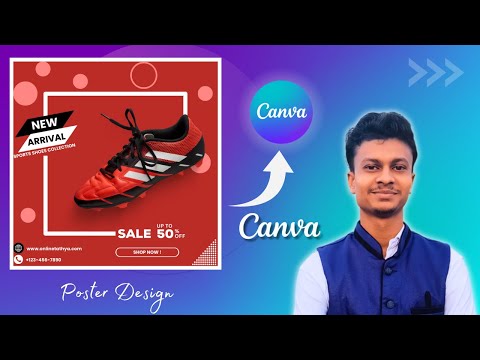 Canva Graphic Design Full Course Bangla 2025  Graphic Design for Beginners