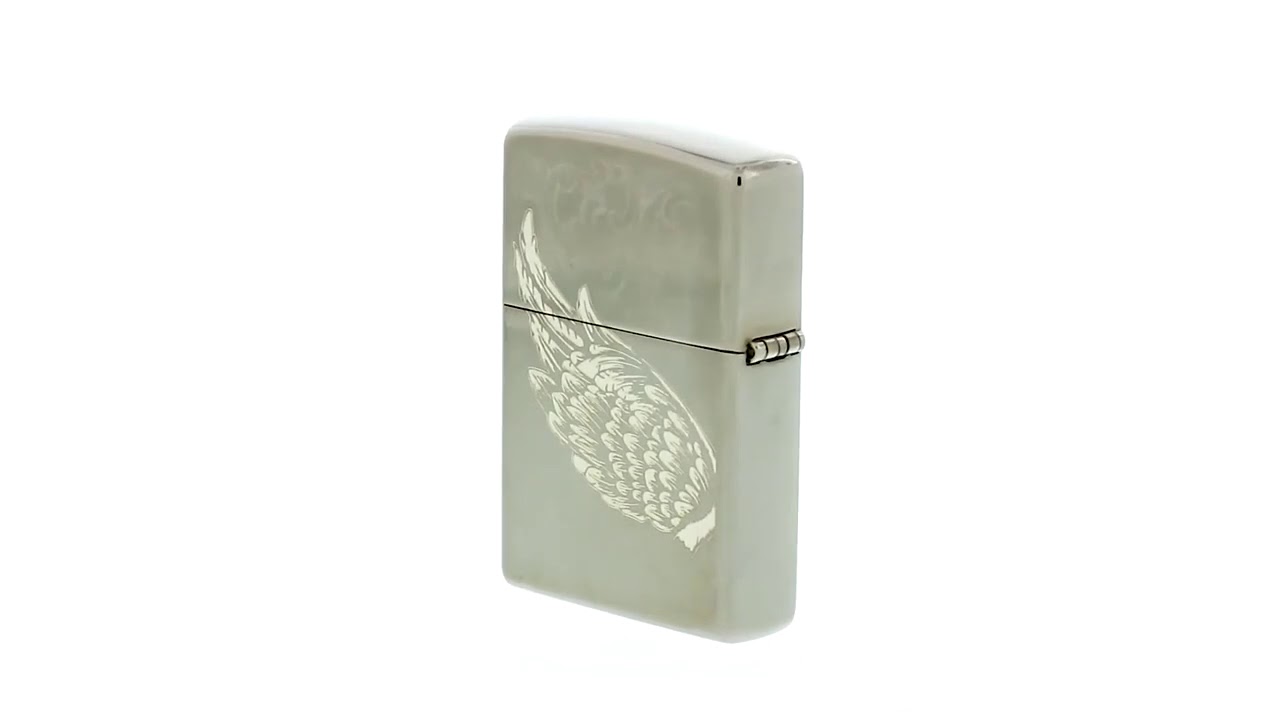 Запальничка ZIPPO 150 Filigree Flame and Wing Design 29881