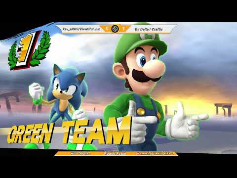 Resurgence 3 Wii U Doubles (Round Robin) - Dj Delta / Craftis  vs. Kev_Aros / Viewtiful Jun